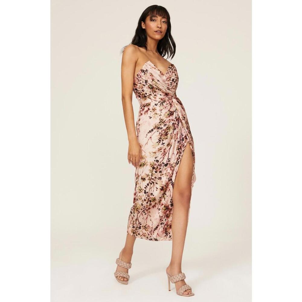 Katie May Pink Floral Dress